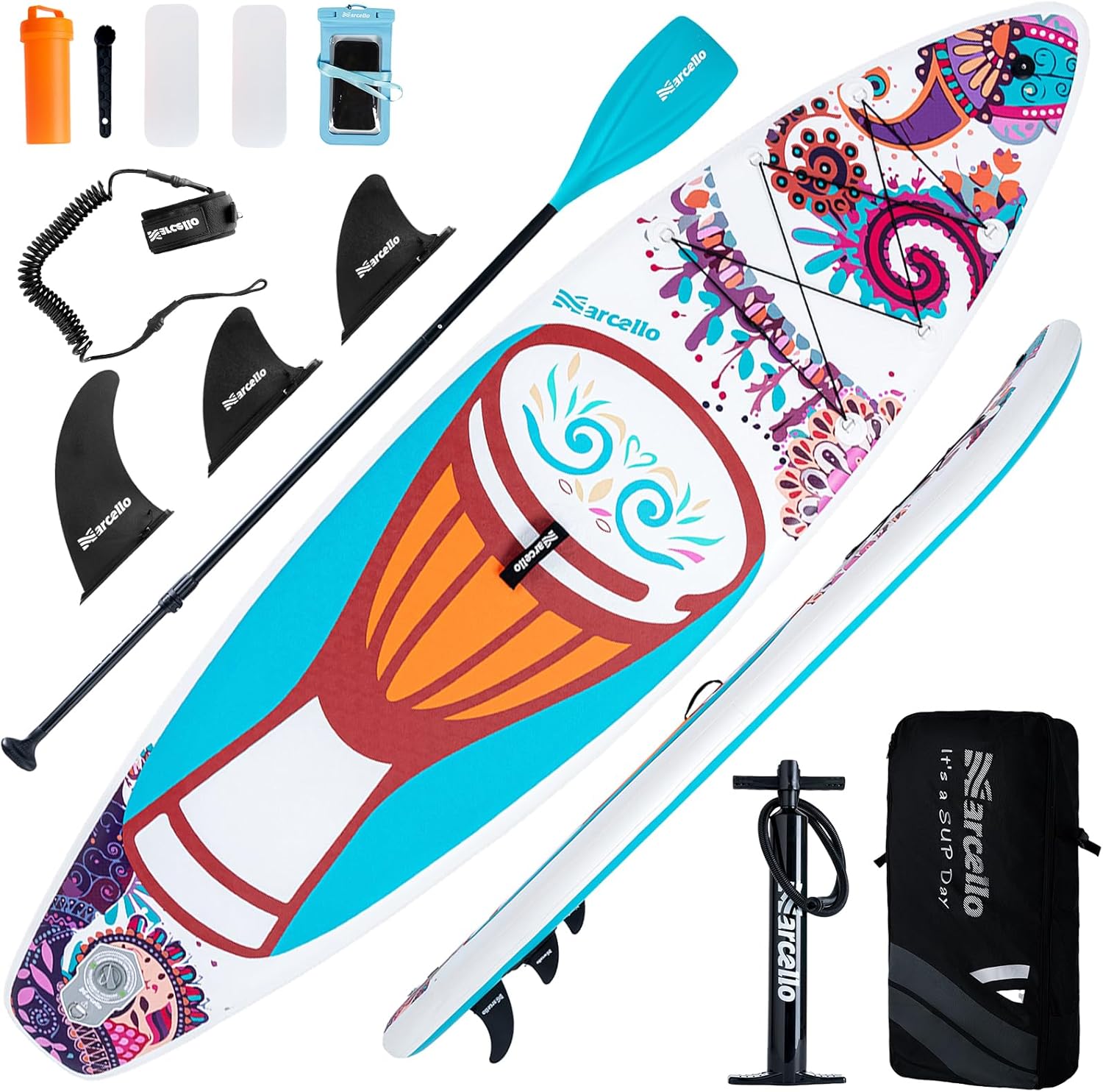 Harmony 10’6 All Around Paddle board,  33" Ultra-Wide