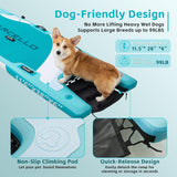 Load image into Gallery viewer, 11‘5x38“x6“ Extra Wide Inflatable Stand Up Paddle Board with Dog Ramp
