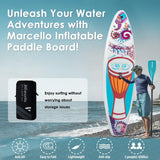 Load image into Gallery viewer, 10&#39;6&quot; Ultra-Wide Inflatable SUP Board | 420lb Capacity Lightweight Paddleboard