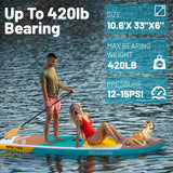 Load image into Gallery viewer, Summer 10&#39;6&#39;&#39; All Around Paddle Board 33&quot; Ultra-Light SUP