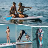 Load image into Gallery viewer, 10&#39;6&quot; Ultra-Wide Inflatable SUP Board | 420lb Capacity Lightweight Paddleboard