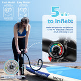 Load image into Gallery viewer, Tropical Fish 10&#39;6&#39;&#39; All Around Inflatable Paddle Board