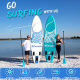 Load image into Gallery viewer, Tropical Fish 10&#39;6&#39;&#39; All Around Inflatable Paddle Board